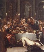 ALLORI Alessandro The banquet of the Kleopatra china oil painting reproduction